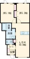 ノーザンパーク千歳の間取り画像