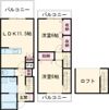 KUKUNA柳川の間取り画像