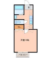 アスティオン荒井Ⅱの間取り画像