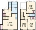 Rume 鶴崎の間取り画像