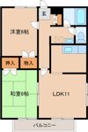 サンシティ沖野Bの間取り画像