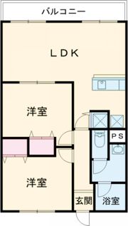 セビーヌ武庫之荘3番館の間取り画像