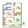 ルミナス大垣駅西の間取り画像