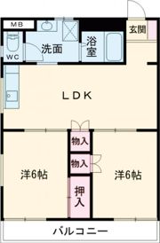 熊谷昭和ビル筑波の間取り画像