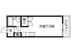 スバルハイツの間取り画像