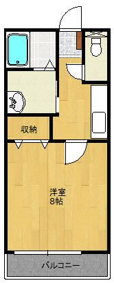 レトア伏石の間取り画像
