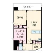 Noire北堀江の間取り画像