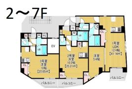 ミライズ南千住の間取り画像