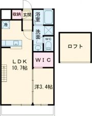 プティスール空港通りの間取り画像