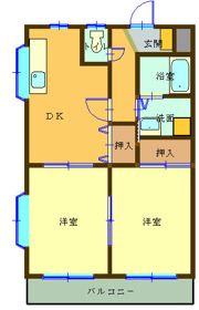 エスポワールの間取り画像