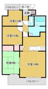 クリーンピア倉敷老松の間取り画像