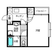 コンフォートベネフィス博多駅南3の間取り画像