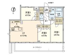 オープンレジデンシア世田谷桜の間取り画像