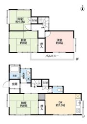 狭山市戸建て住宅の間取り画像