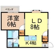 メゾン戸祭セブンの間取り画像