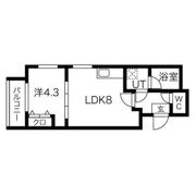 MOVE八田NORTHの間取り画像
