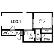 メゾンプリオールIIの間取り画像