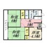 メモリアルOGISOの間取り画像