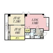 ハイツ元住の間取り画像