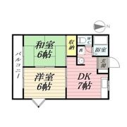 第5磯部コーポの間取り画像
