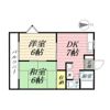 第5磯部コーポの間取り画像