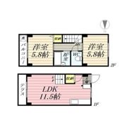 リッツコートの間取り画像