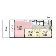ハイツ南の間取り画像