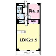 ハイツ洲本の間取り画像