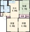花ぞ野ローズガーデン A棟の間取り画像