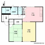 バリュージュ富の原 D棟の間取り画像