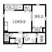 G flat 岩崎の間取り画像