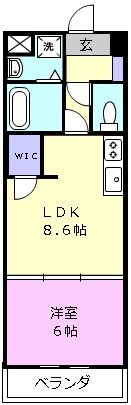 S-FORT津新町の間取り画像