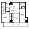 さくらHills NISHIKI Platinum Residenceの間取り画像