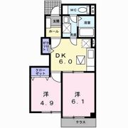スカイブルー弐番館の間取り画像