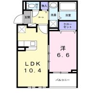 サンロイヤルⅠの間取り画像