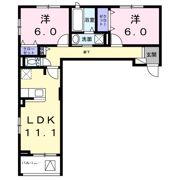 サンロイヤルⅠの間取り画像
