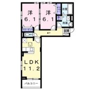 サンロイヤルⅡの間取り画像