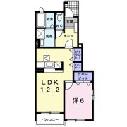 カレントヒルズ Cの間取り画像