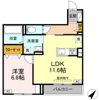 D’Bless上大岡の間取り画像