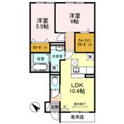 D-room 天満の間取り画像