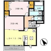 リビングタウン両三柳 B棟の間取り画像
