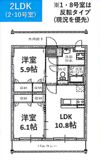 Bliss小池原の間取り画像