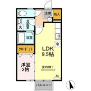 リビングタウン伏石 A棟の間取り画像