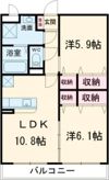 Bliss小池原の間取り画像