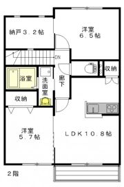 ローズスクエアCの間取り画像