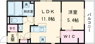 Cocon翠の間取り画像