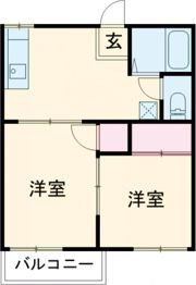 コーポ加藤Ⅱの間取り画像