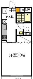 未陵の間取り画像