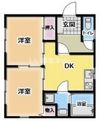 福島アパートの間取り画像