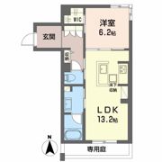 シャーメゾン岐阜ウエストの間取り画像